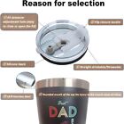 Best Dad Ever Travel Mug Tumbler Best Dad Travel Tumbler Coffee Straw Brush 20oz