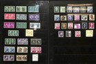 United States Stamp Collection On 6 Stock Pages  Mint Nh Definatives  ec 