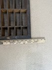 Hamilton Mfg  Co  Antique Wood Printers Drawer Letterpress Type Tray  Shadow Box
