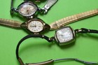 Ladies Gold Filled Wristwatches From 1950 Circa Lot Of 5    l