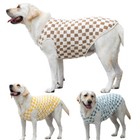 Pet Dog Plush Winter Jacket Coat Clothes For Large Dogs Golden Retriever Hoodies