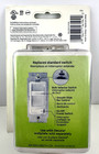 Universal Slide Dimmer Leviton Decora Sureslide W  Preset Switch White - 6674
