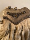 Authentic L Graham-glasgow Scottish Child s Leather Sporran W goat s Hair  Pr810
