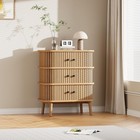 Dresser 3 Drawer Chest Bedroom Storage Cabinet Closet For Hallway Living Room