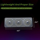 Cigar Humidifier 2-pack Black Rectangle cigar Humidor Humidifiers  Triple Window