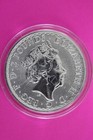 2017 Great Britain   2 Britannia 1 Ounce  999 Silver In Mint Capsule Genuine C81