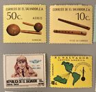 El Salvador   1983   Collectors Lot   23 Stamps   Mnh   Reptiles  Pilots