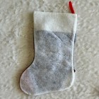 New 3d Country Snowman Christmas Felt Hanging Stocking