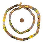 Antique Venetian Millefiori African Trade Beads  20700 10mm Ghana Multicolor