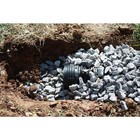 Flex Drain 4 In  X 50 Ft  Copolymer Perforated Drain Pipe