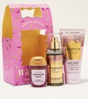 Bath   Body Works Champagne Toast Mini Gift Set 3 Pc Mist   Body Cream   Antibac