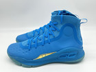 Under Armour Curry 4 Retro Men s Size 9 Flooded Blue Basketball Shoe 1298306-404