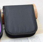 1mini Home Sewing Kit Measure Scissor Thread Needle Travel Storage Box Black