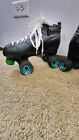 Cobra Men   s Black Roller Derby Skates W  Riptide Rawspeed Wheels  Size 8