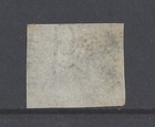 Western Australia 1854 1d  Black Imperforate Used  Sg 1