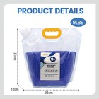 9lbs Adsorbco Desiccant Beads  Indicating Silica Gel Beads  blue To Pink 