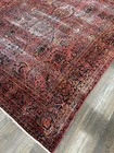 Wonderful Antique Sarouk Rug C 1910 Hand Knotted Distressed Condition 7   8x10   4