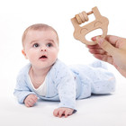 Towo Wooden Rattles Maracas Baby Toys 6 Months-organic Eco Toys For Infant Grasp