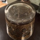 Vintage Mcm Culver Valencia 22k Gold Ice Bucket 5-3 4  Across Top   5  Tall