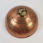 Antique Wafax 8 1 4  Bed Warmer Copper W Stopper Made In England