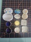 Loose Lidded Pillboxes  lot Of 6 