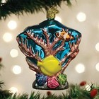 Old World Christmas Glass Blown Ornament  Coral Reef  4   with Owc Gift Box 