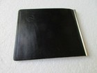 Lufthansa Airlines Billfold Wallet Circa I980s Dark Blue Logo Leather Vintage