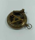 Navigational Pocket Compass With Sundial By Home Of Antique