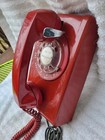 Red Wall Phone Bell   Western Electric Nice Working Condition