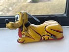 Disney 1950 s  walking Pluto  Tin Lithographed Wind-up Toy By Linemar Japan