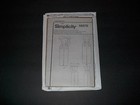 Simplicity Pattern 8876 Misses  Vintage 1940s Dress And Stole  10   18  Uncut