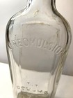 Creomulsion Coughs   Colds 8-1 2  Clear Antique Apothecary Medicine Bottle