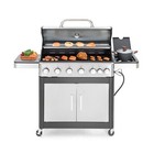 Propane Gas Grill 7 Burners Stainless Steel Cooking Grill Outdoor Bbq 65800 Btu