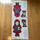 Vip Cranston Fabric Panel Doll Amanda Rags Cut Sew Pattern Uncut
