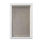 2  Cordless Faux Wood Horizontal Blinds Room-darkening Rustic Gray Decor 30 x64 