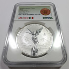 2024 Mo Ngc Pr70 Reverse Proof - Mexico 1 Oz Silver Libertad Onza Coin  61352a