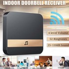 Smart Wireless Wifi Ring Doorbell Intercom Video Camera Door Bell Chime Security