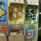 Melissa   Doug Hide And Seek Wooden Activity Board With Wooden Magnets