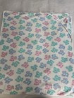 Vintage Carter s Pastel Pink Blue Green Bears Hooded Terry Cloth Towel