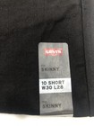 Levi s 711 Skinny Jeans  Black  Women   s Us 30x28  10 Short  - New With Tags