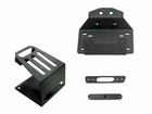 Superatv Heavy-duty Winch Mount For Polaris Rzr Xp Turbo S  2018     S-4  2019  
