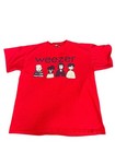 Vintage Weezer Rock Band Red Shirt Size Large