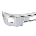 Chrome Steel Front Bumper Fit For Chevy Silverado 2500 3500 15-2019 W  Fog Hole