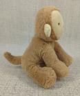 Carter s Child Of Mine Brown Monkey Rattle Baby Plush Stuffed Animal Toy 7 