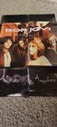 Large Rare Vintage Bon Jovi Poster With Folds