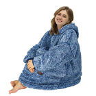 Hoodie Hood Blanket Oversized Ultra Plush Sherpa Giant Big Hooded Sweatshirt New