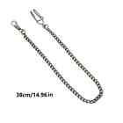 1pc  Vintage Pocket Watch Chain - A Clip-on Pocket Watch Chain That Complements