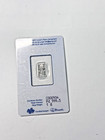 Pamp Suisse 1g Palladium Bar  9995 Fine Sealed Assay Card Genuine