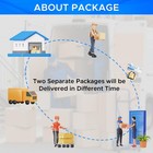 Running Boards Side Steps Fit For Jeep Gladiator Jt 2020-2024 2025 4 Doors