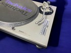 Technics Sl-1200mk2 Silver Dj Turntable No Dust Cover cartridge Tested